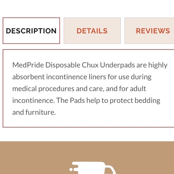 Med pride disposable underpads. - Picture 5 of 5